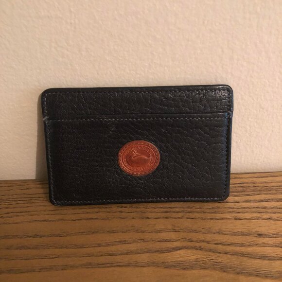 Dooney & Bourke Leather Card Wallet Vintage - Picture 1 of 4